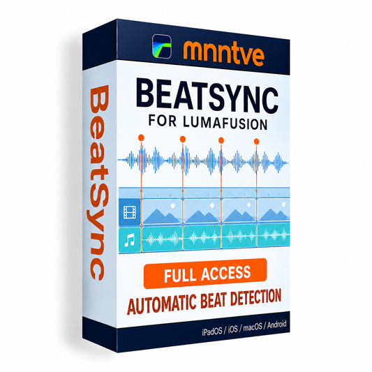 BeatSync, Automatic Beat Detection for LumaFusion, Full Unlimited Access