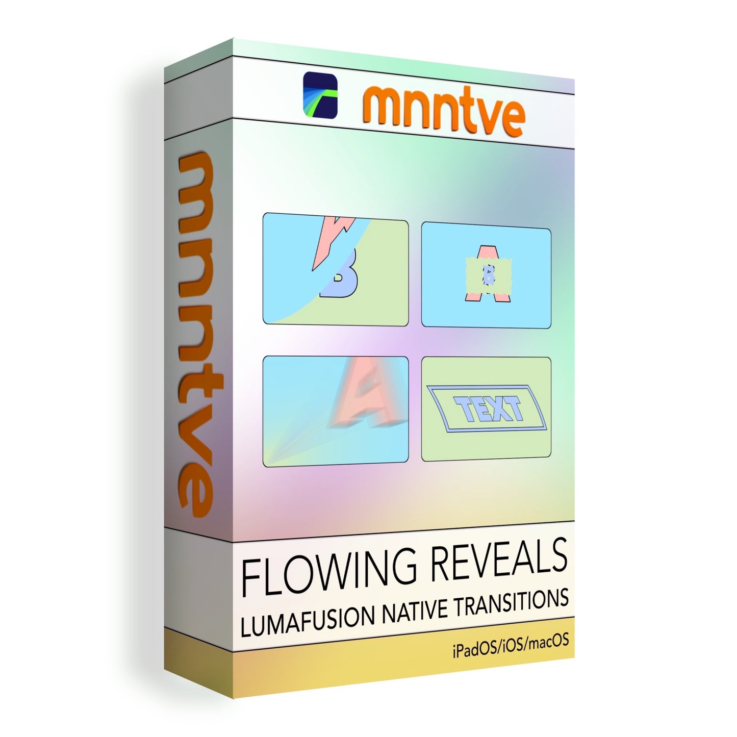 Flowing Reveals - LumaFusion Native Transitions Pack for iPadOS/iOS/macOS