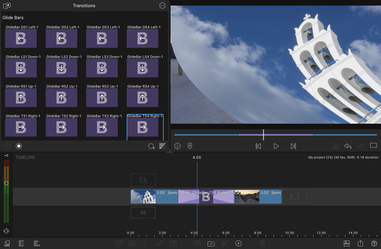 Flowing Reveals - LumaFusion Native Transitions Pack for iPadOS/iOS/macOS
