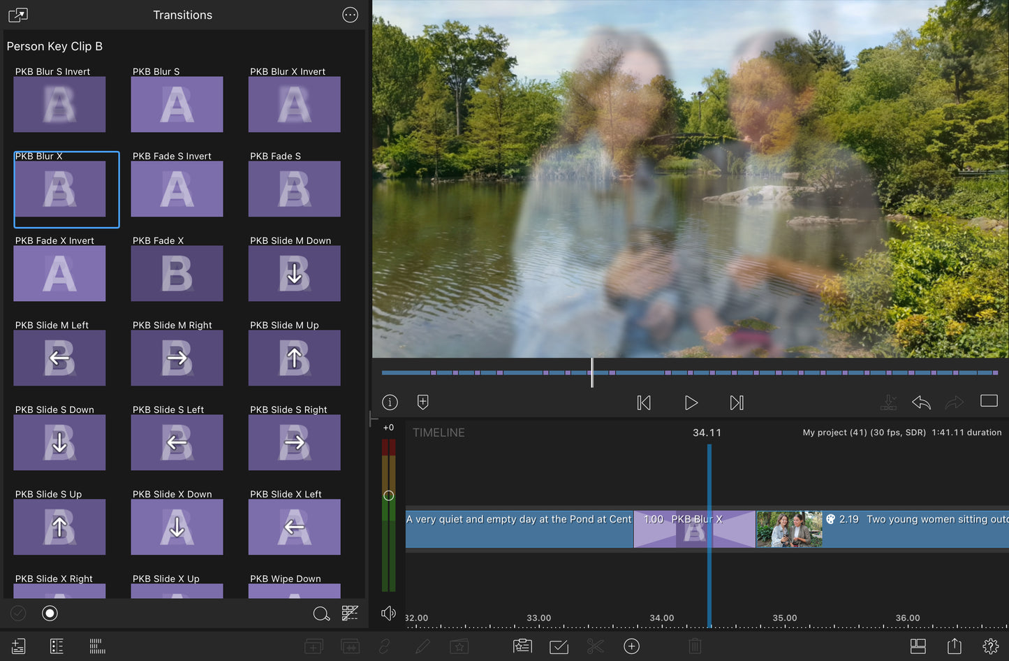 AI Person Key Collection, NO NEED TO PRE-KEY - LumaFusion Native Transitions Pack for iPadOS/iOS/macOS
