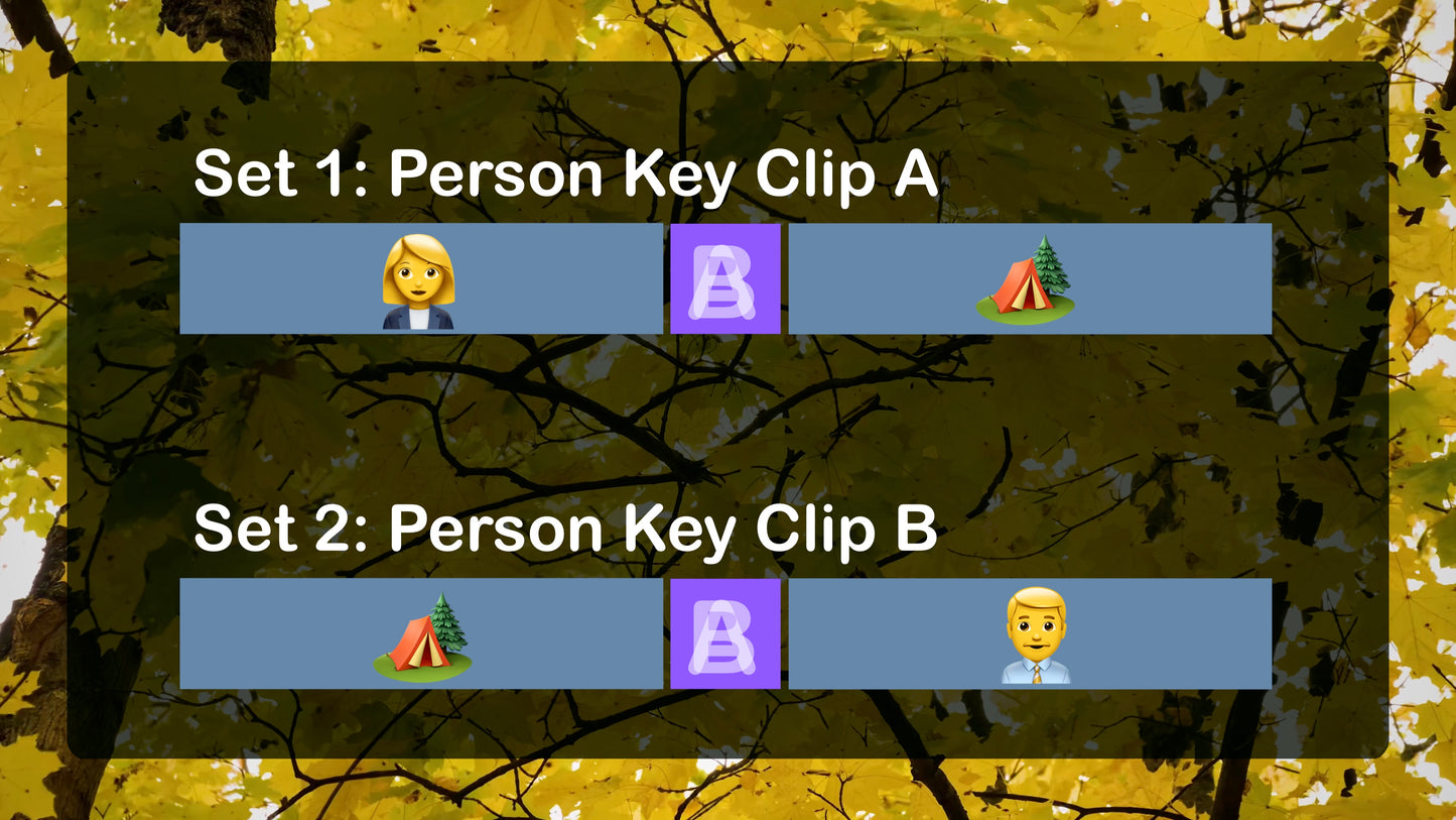 AI Person Key Collection, NO NEED TO PRE-KEY - LumaFusion Native Transitions Pack for iPadOS/iOS/macOS