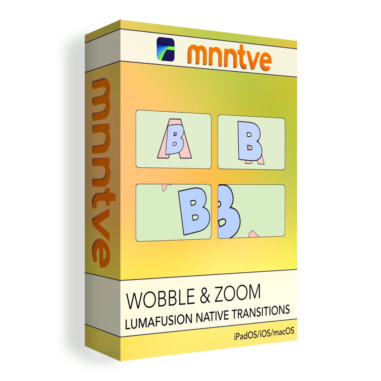 ** WOOBLE and ZOOM - LumaFusion Native Transitions Pack for iPadOS/iOS/macOS - Select-Apply-Amaze, all in under 1 second